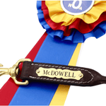 Remarkable Leather Goods Fancy Lead Nameplate - Remarkable Leather Goods - Equiluxe Tack