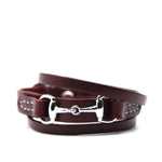 Remarkable Leather Goods GHC Double Wrap Bit Bracelet - Remarkable Leather Goods - Equiluxe Tack