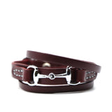 Remarkable Leather Goods GHC Double Wrap Bit Bracelet - Remarkable Leather Goods - Equiluxe Tack