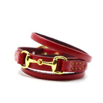 Remarkable Leather Goods GHC Double Wrap Bit Bracelet - Remarkable Leather Goods - Equiluxe Tack