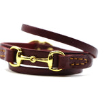 Remarkable Leather Goods GHC Double Wrap Bit Bracelet - Remarkable Leather Goods - Equiluxe Tack