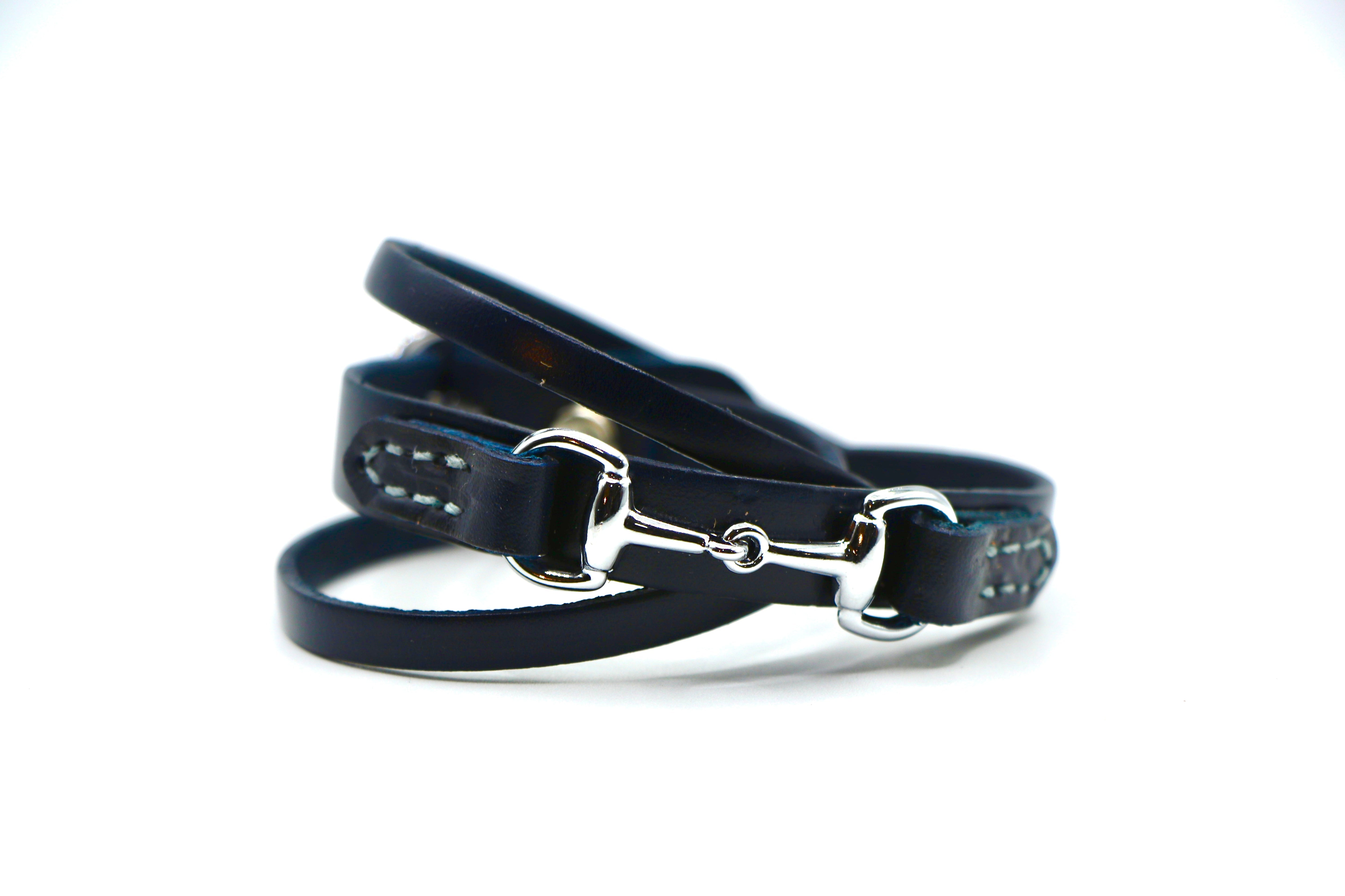 Remarkable Leather Goods GHC Double Wrap Bit Bracelet - Remarkable Leather Goods - Equiluxe Tack