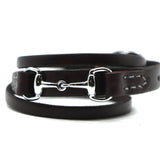 Remarkable Leather Goods GHC Double Wrap Bit Bracelet - Remarkable Leather Goods - Equiluxe Tack