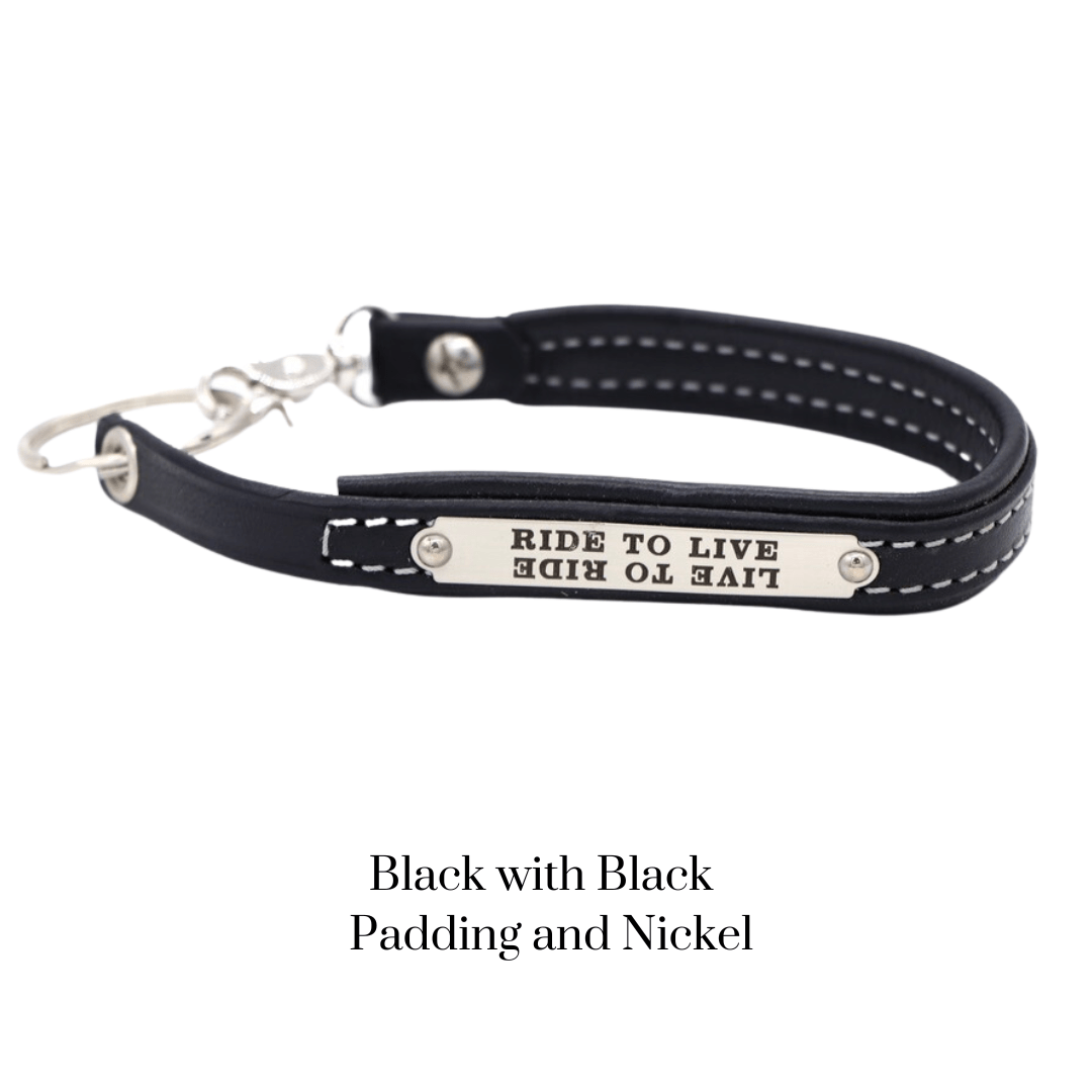 Remarkable Leather Goods GHC Padded Wristlet Key Chain - Remarkable Leather Goods - Equiluxe Tack