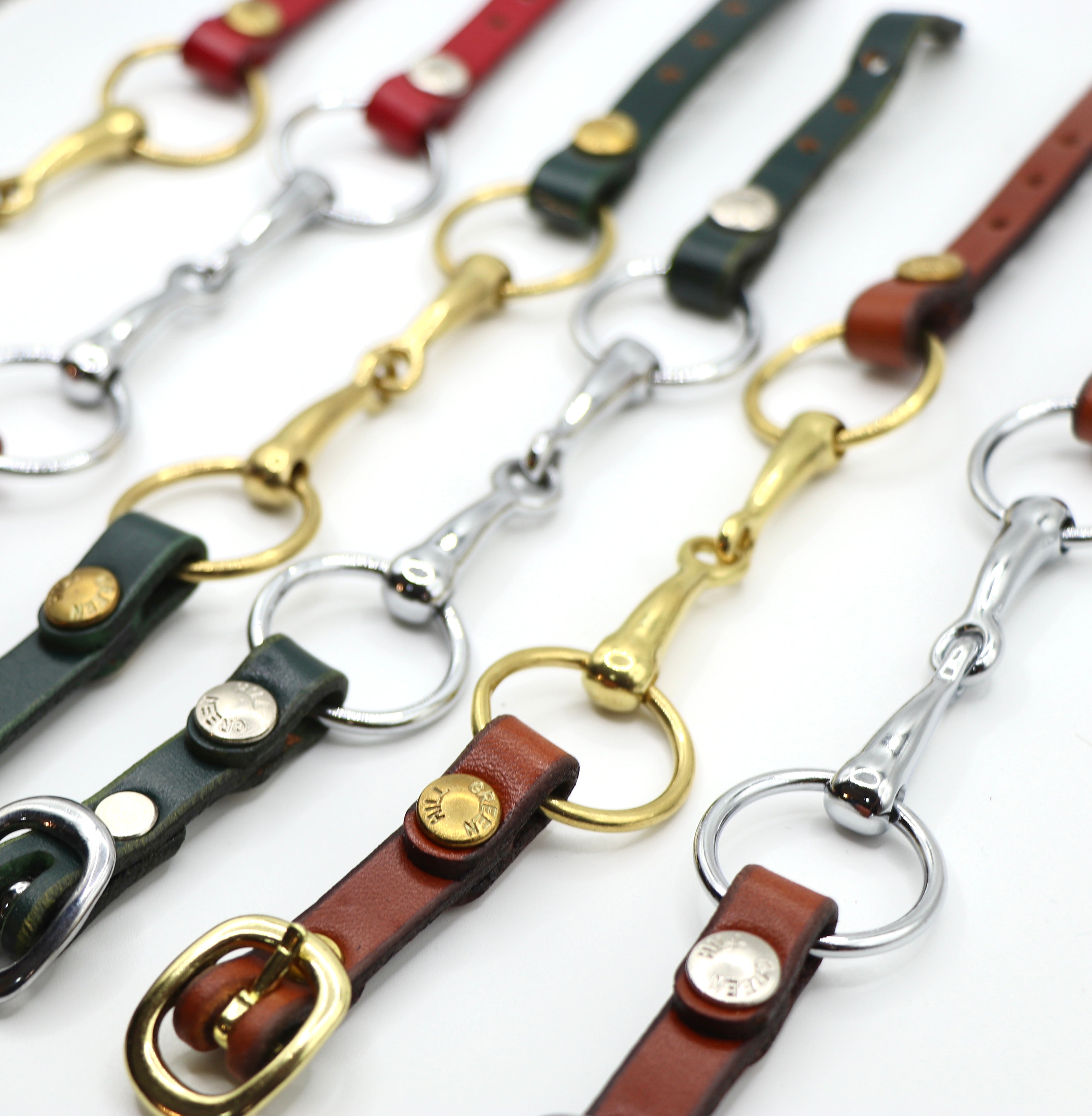 Remarkable Leather Goods GHC Snaffle Bit Bracelet - Remarkable Leather Goods - Equiluxe Tack