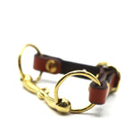 Remarkable Leather Goods GHC Snaffle Bit Bracelet - Remarkable Leather Goods - Equiluxe Tack