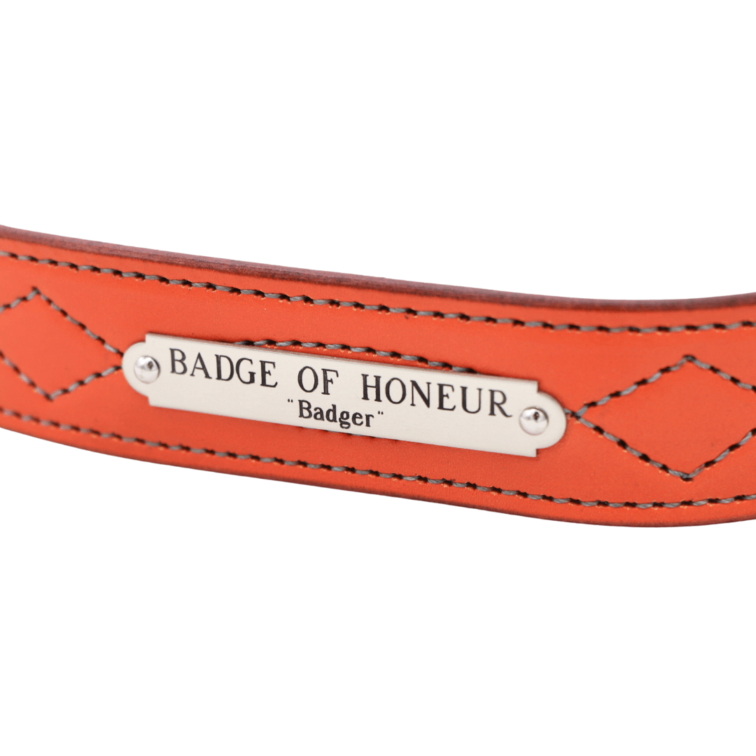 Remarkable Leather Goods Larger Ornamental Saddle Plate - Remarkable Leather Goods - Equiluxe Tack