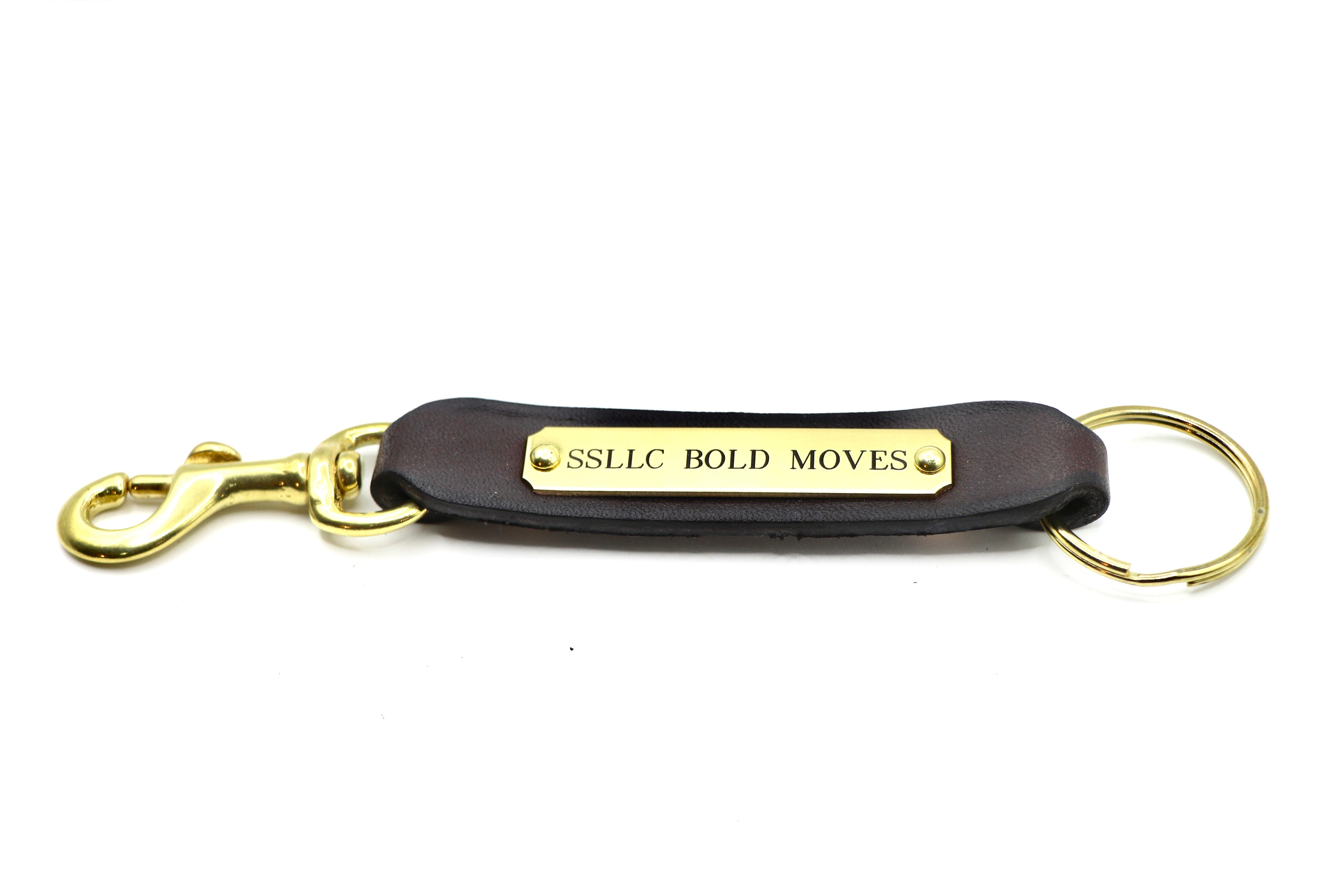 Remarkable Leather Goods Leather Snap Key Chain - Remarkable Leather Goods - Equiluxe Tack