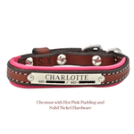 Remarkable Leather Goods Padded Dog Collar - Remarkable Leather Goods - Equiluxe Tack