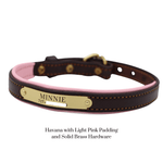 Remarkable Leather Goods Padded Dog Collar - Remarkable Leather Goods - Equiluxe Tack