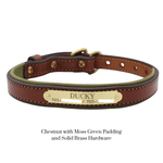 Remarkable Leather Goods Padded Dog Collar - Remarkable Leather Goods - Equiluxe Tack