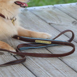 Remarkable Leather Goods Padded Dog Leash - Remarkable Leather Goods - Equiluxe Tack