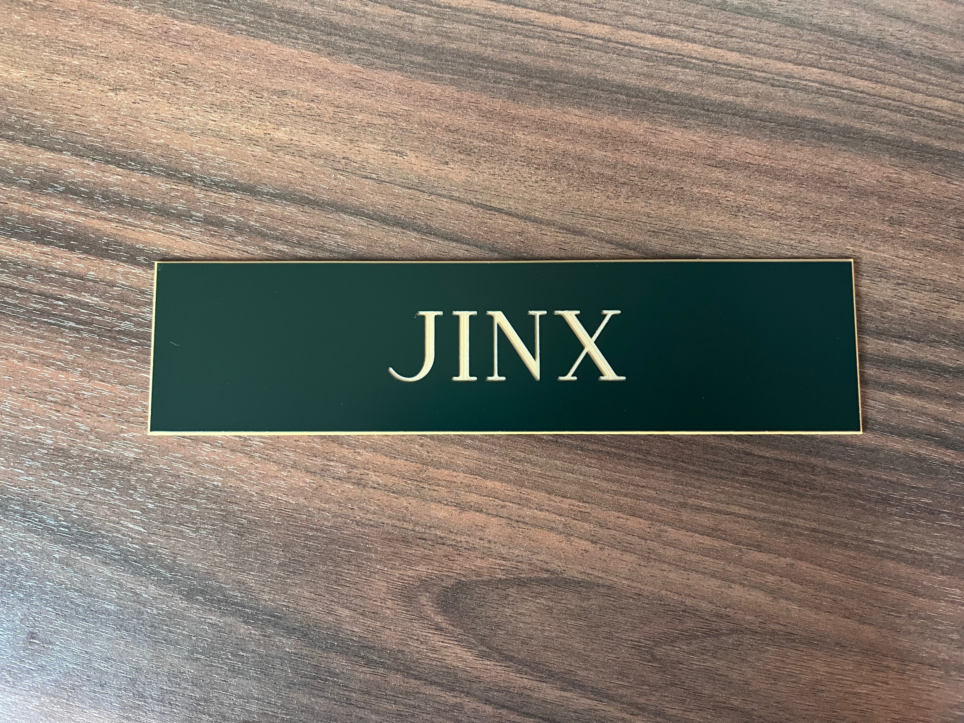 Remarkable Leather Goods Plastic Stall Plate - Remarkable Leather Goods - Equiluxe Tack