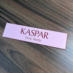Remarkable Leather Goods Plastic Stall Plate - Remarkable Leather Goods - Equiluxe Tack