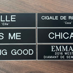 Remarkable Leather Goods Plastic Stall Plate - Remarkable Leather Goods - Equiluxe Tack