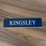Remarkable Leather Goods Plastic Stall Plate - Remarkable Leather Goods - Equiluxe Tack