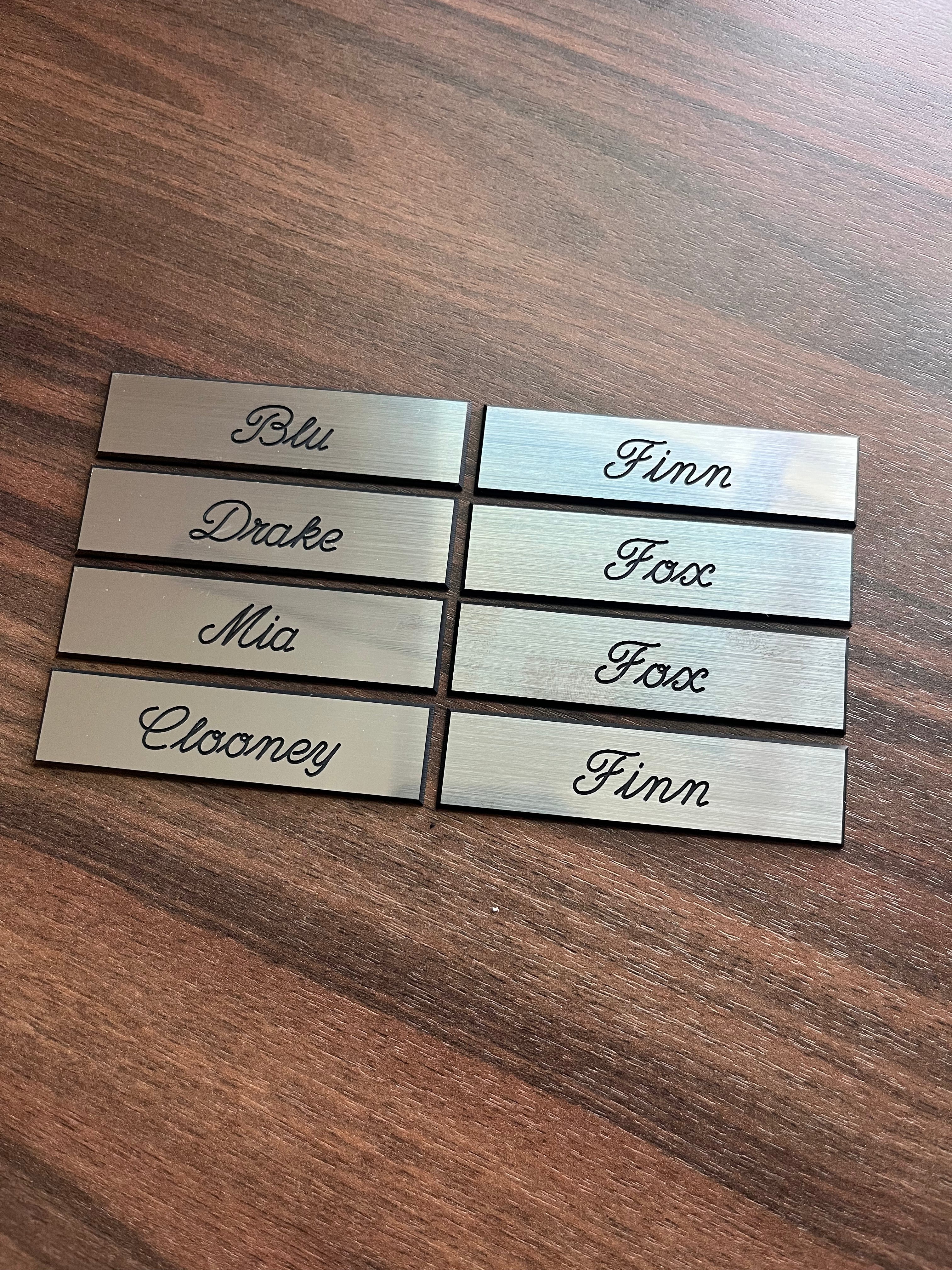 Remarkable Leather Goods Plastic Tack Room Labels (403) - Remarkable Leather Goods - Equiluxe Tack