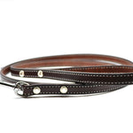 Remarkable Leather Goods Stitched Dog Leash - Remarkable Leather Goods - Equiluxe Tack