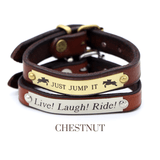 Remarkable Leather Goods Toddler Sized Pony Bracelet - Remarkable Leather Goods - Equiluxe Tack