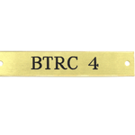 Remarkable Leather Goods Traditional Halter Plates - Remarkable Leather Goods - Equiluxe Tack