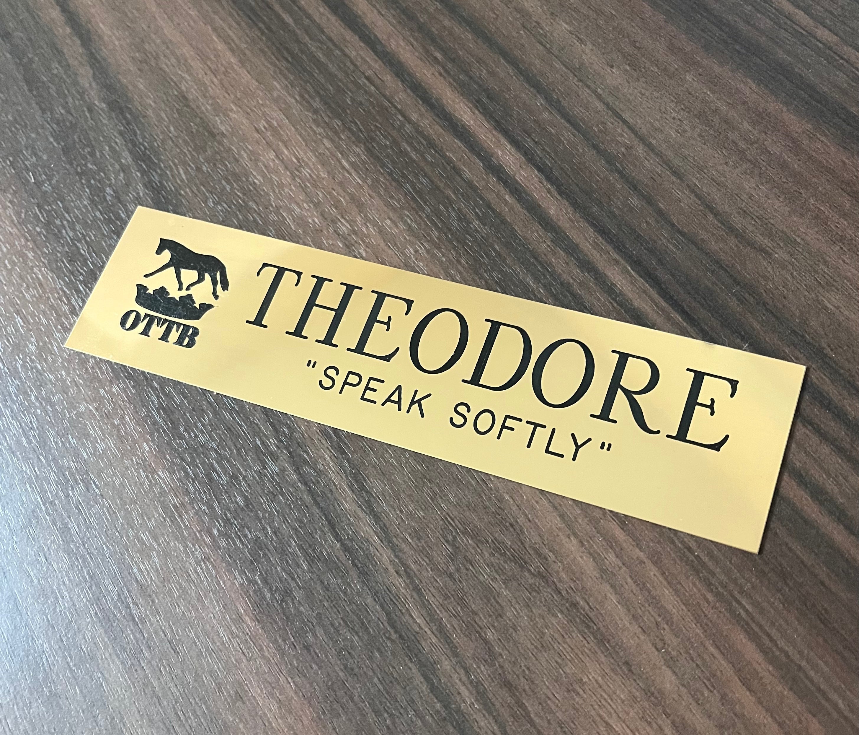 Remarkable Leather Goods Traditional Metal Stall Plate (510/512) - Remarkable Leather Goods - Equiluxe Tack