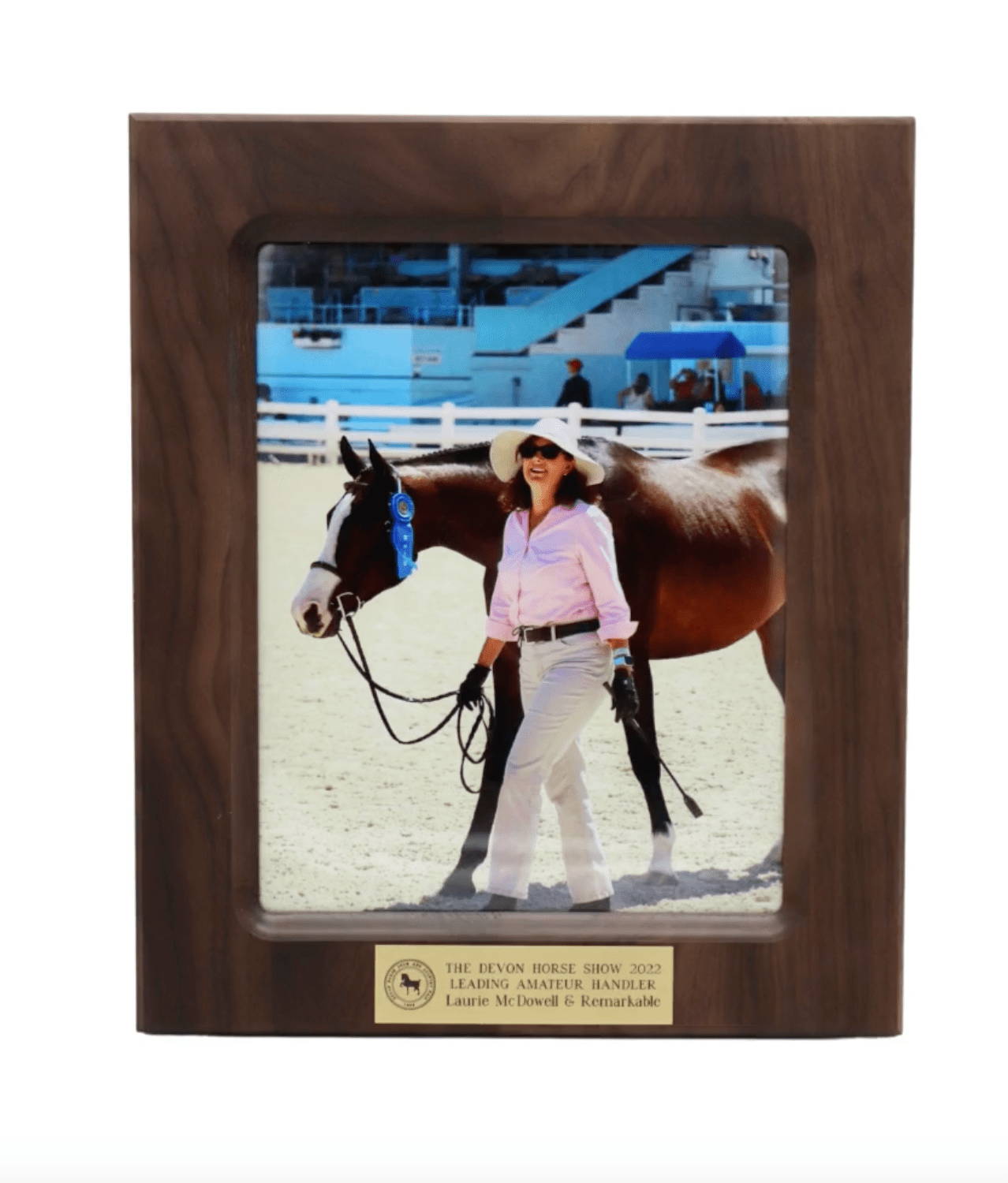 Remarkable Leather Goods Trophy Picture Frame - Remarkable Leather Goods - Equiluxe Tack