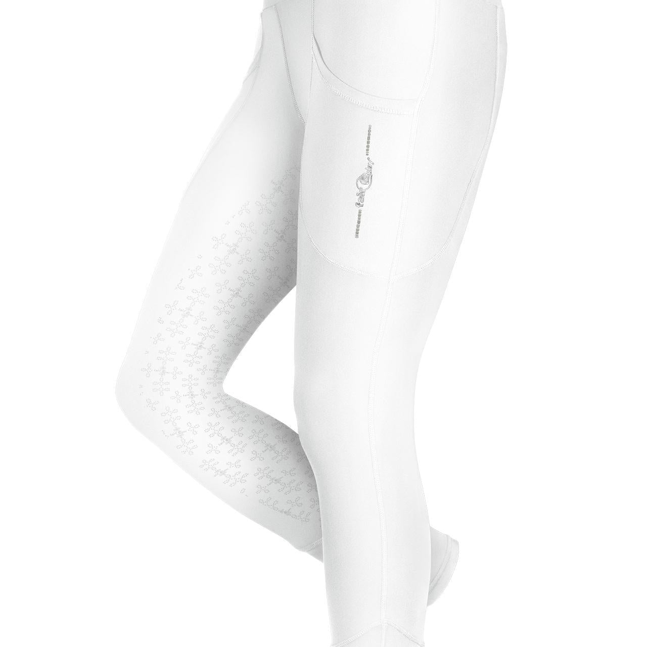 Riding leggings FP PAULINE 2.0 COMPETITION white 44 - Equiluxe Tack - Equiluxe Tack