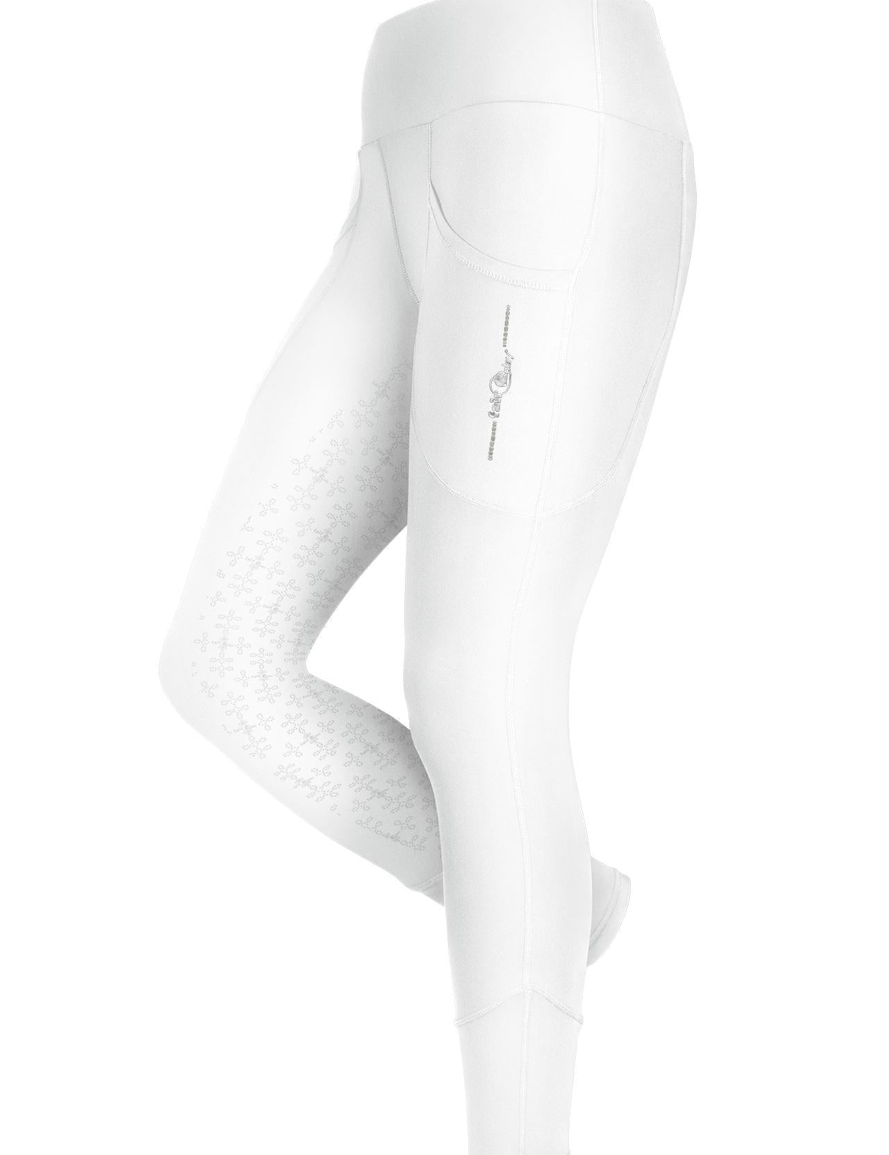 Riding leggings FP PAULINE 2.0 COMPETITION white 44 - Equiluxe Tack - Equiluxe Tack