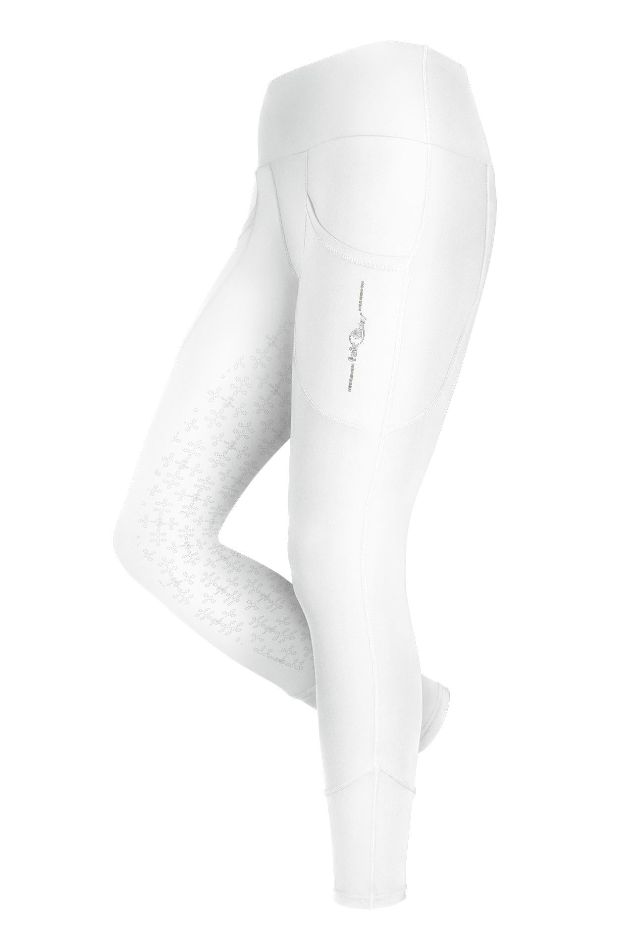 Riding leggings FP PAULINE 2.0 COMPETITION white 44 - Equiluxe Tack - Equiluxe Tack