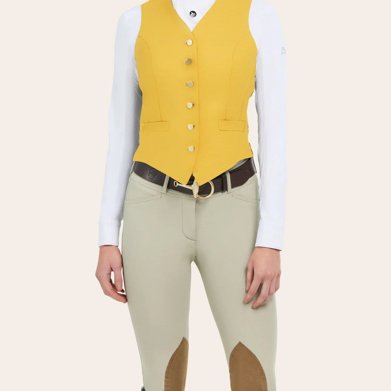 R.J. Classics Aiken Hunt Vest - Canary - R.J. Classics - Equiluxe Tack