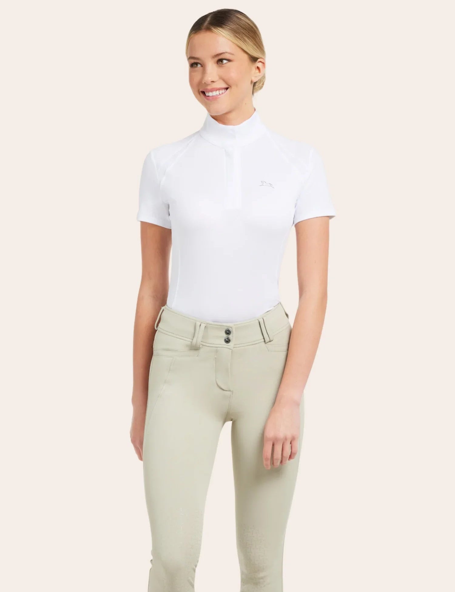R.J. Classics Ava Show Shirt - White - R.J. Classics - Equiluxe Tack