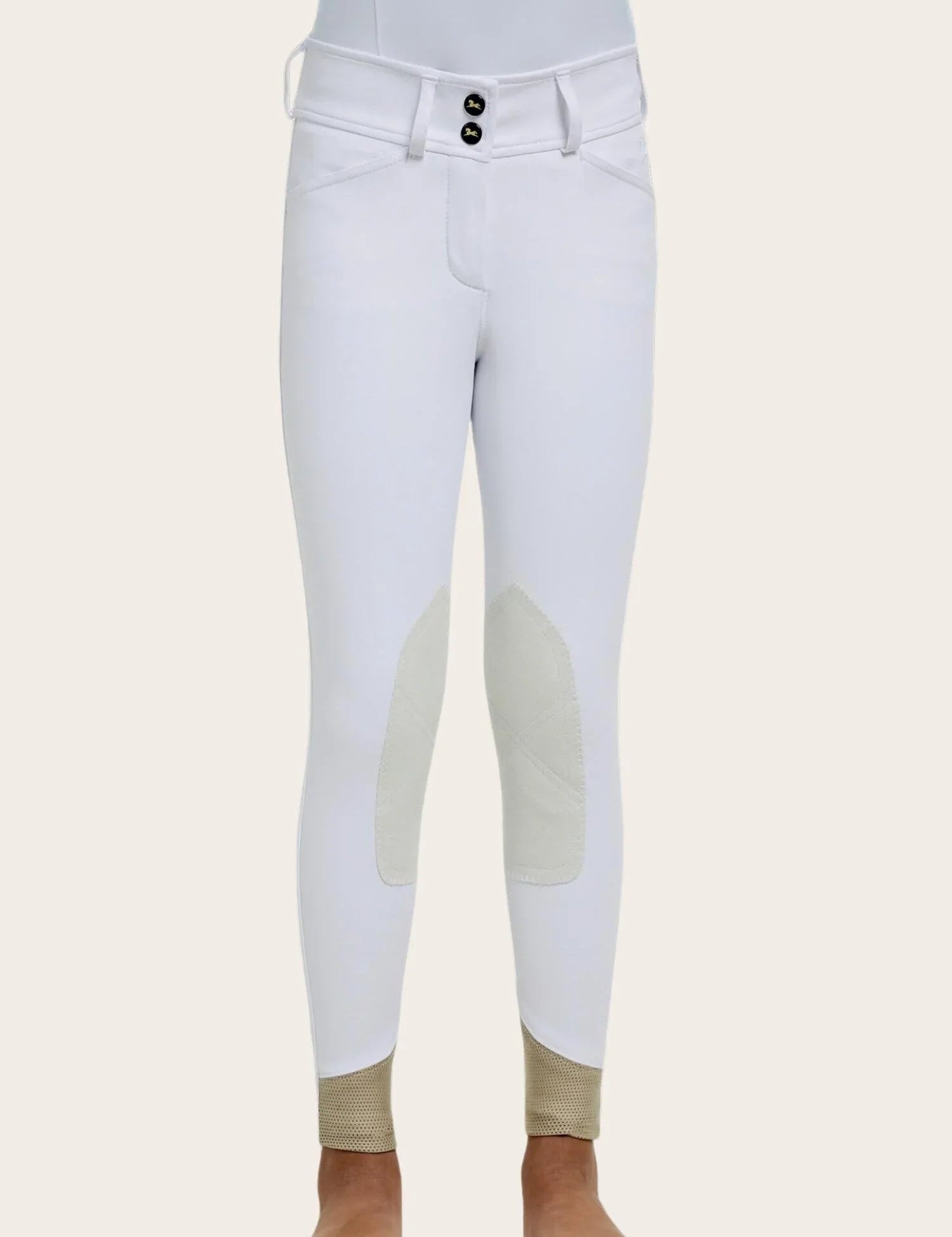 R.J. Classics Avery Children's Breech - White - R.J. Classics - Equiluxe Tack
