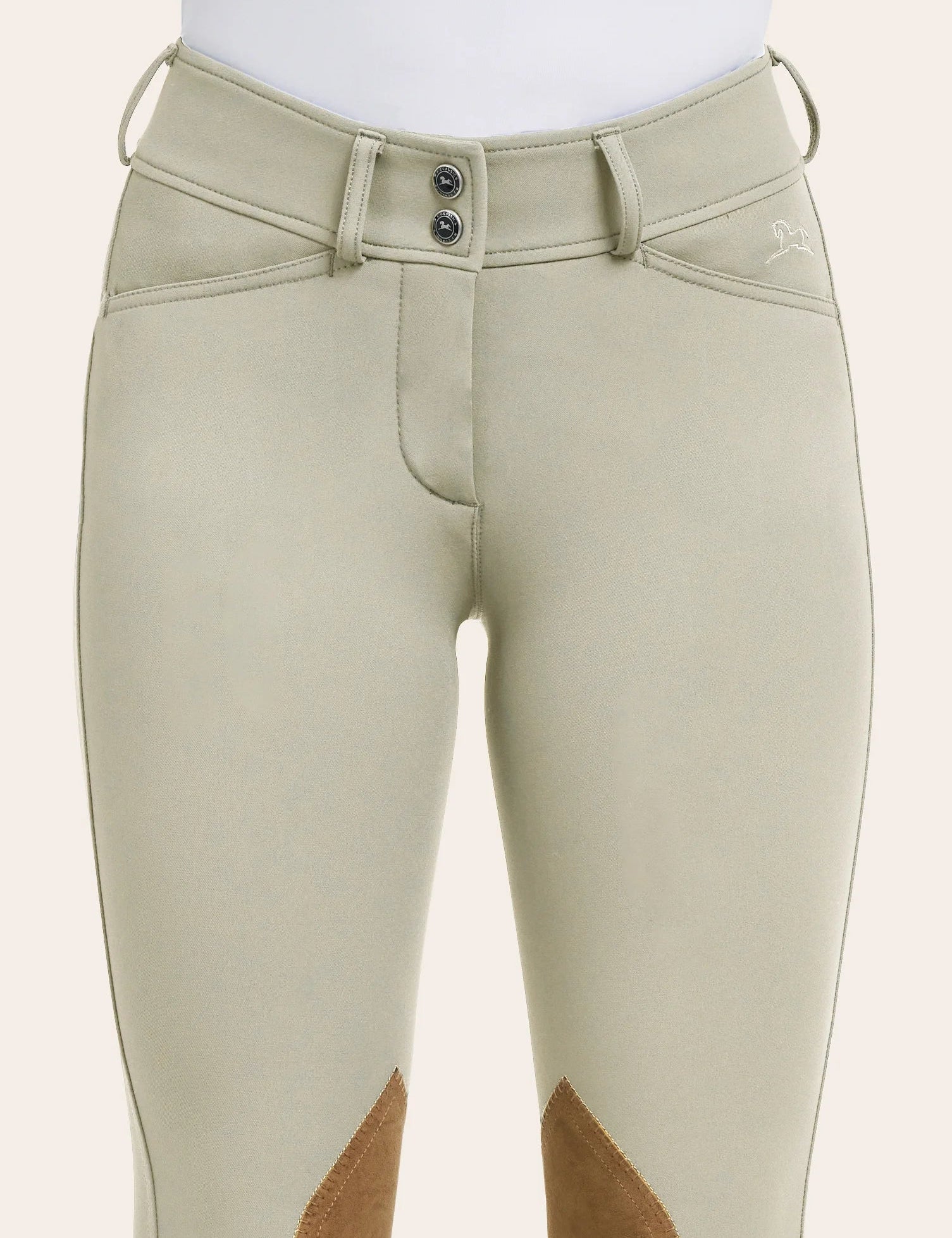 R.J. Classics Gracie Knee Patch Breech - Sand - R.J. Classics - Equiluxe Tack