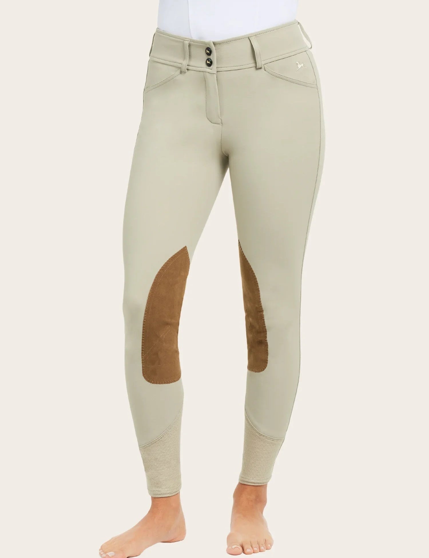 R.J. Classics Gulf Front Zip Breech - Sand - R.J. Classics - Equiluxe Tack