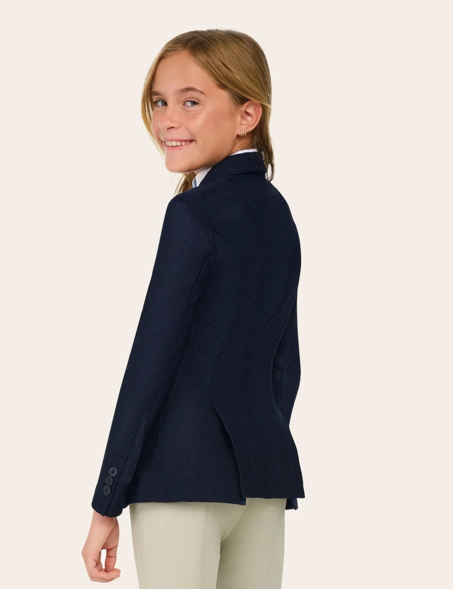 R.J. Classics Harmony Jr. Children's Mesh Show Coat - Navy Blue - R.J. Classics - Equiluxe Tack