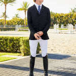 R.J. Classics Hudson Mesh Men's Show Coat - Black - R.J. Classics - Equiluxe Tack