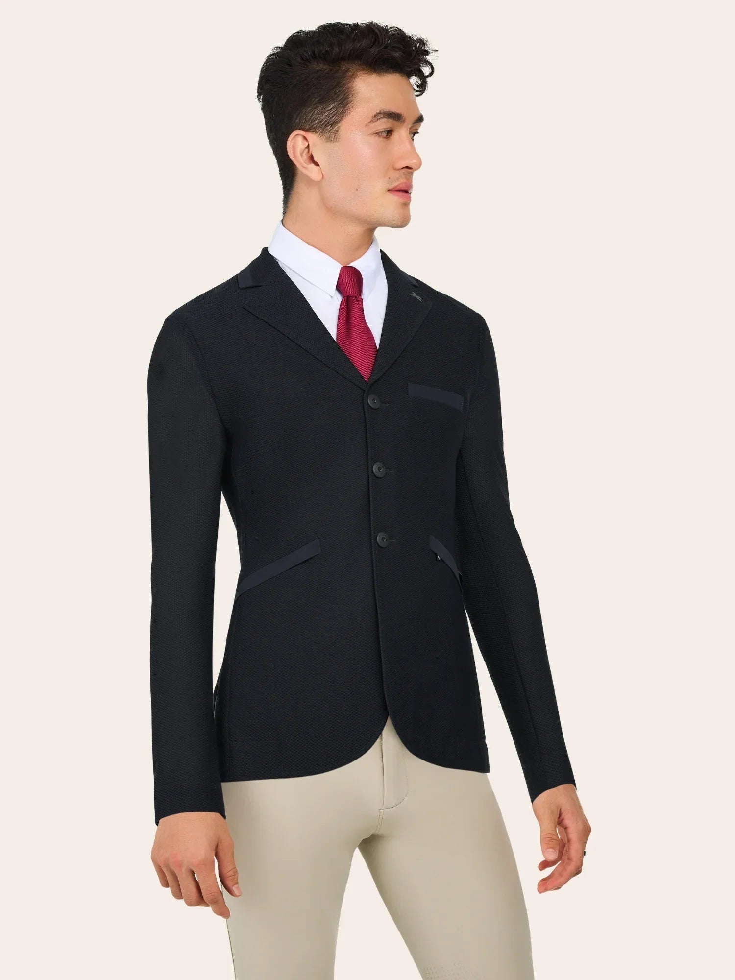 R.J. Classics Hudson Mesh Men's Show Coat - Black - R.J. Classics - Equiluxe Tack