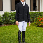 R.J. Classics Hudson Mesh Men's Show Coat - Black - R.J. Classics - Equiluxe Tack