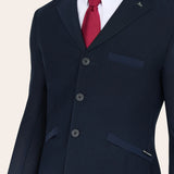 R.J. Classics Hudson Mesh Men's Show Coat - Navy Blue - R.J. Classics - Equiluxe Tack