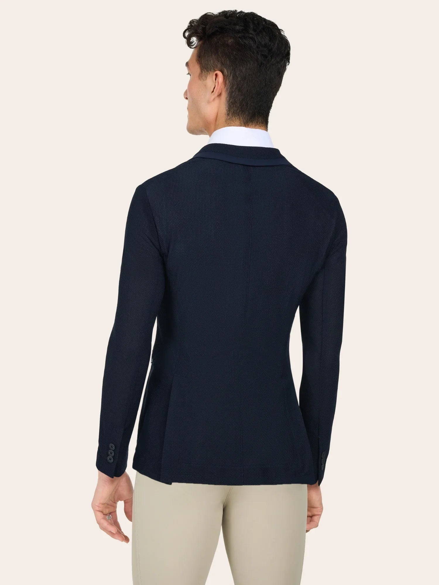 R.J. Classics Hudson Mesh Men's Show Coat - Navy Blue - R.J. Classics - Equiluxe Tack