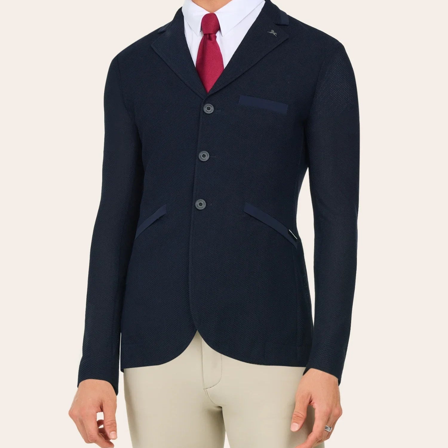 R.J. Classics Hudson Mesh Men's Show Coat - Navy Blue - R.J. Classics - Equiluxe Tack