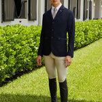 R.J. Classics Hudson Mesh Men's Show Coat - Navy Blue - R.J. Classics - Equiluxe Tack