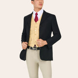 R.J. Classics Men's Cheshire Hunt Vest - Beige Tattersall - R.J. Classics - Equiluxe Tack