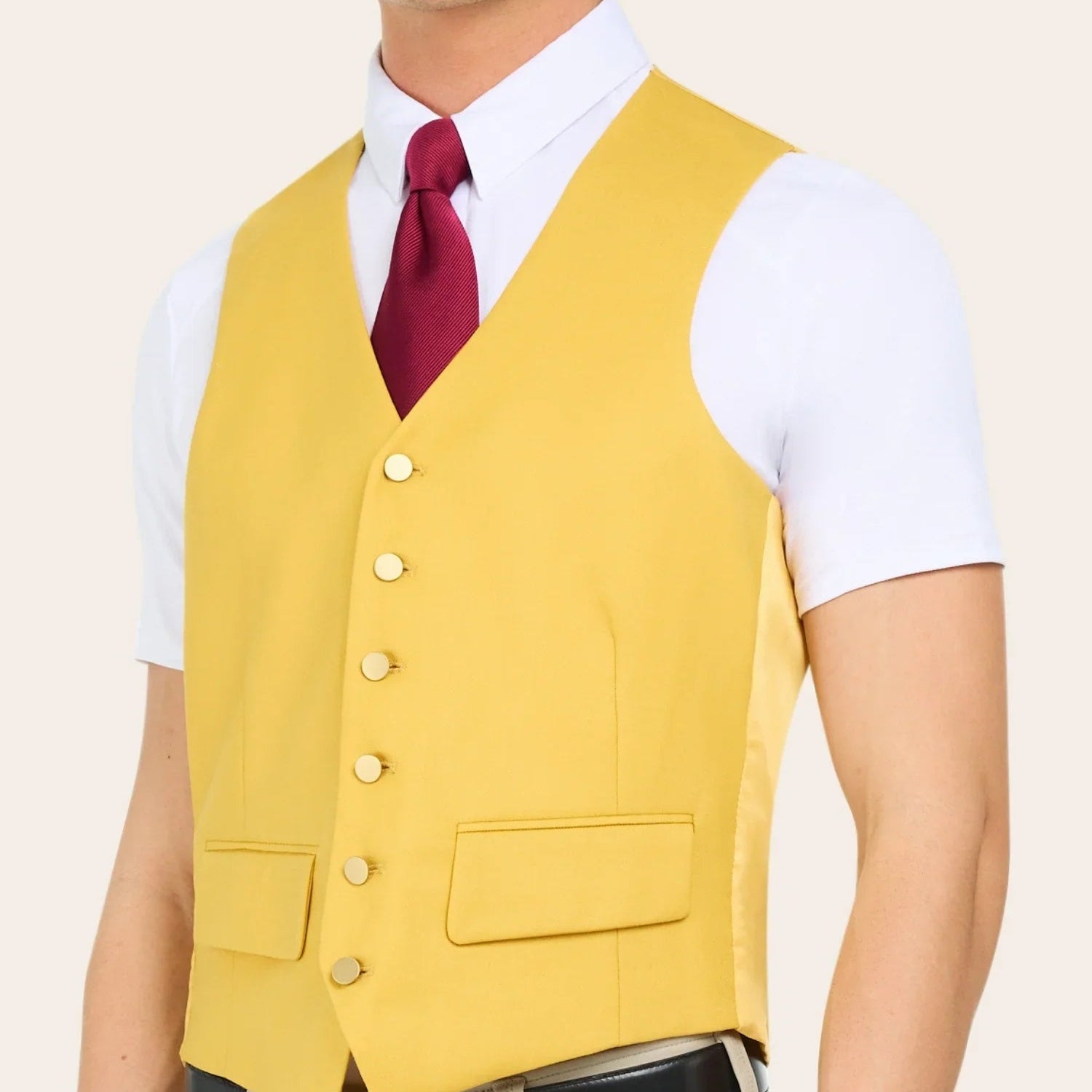 R.J. Classics Men's Cheshire Hunt Vest - Canary - R.J. Classics - Equiluxe Tack