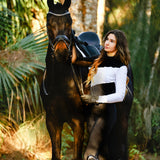 The Proper Fox Mockneck Colorblock Black & White