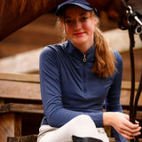 The Proper Fox Solid Blue Sunshirt