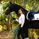 The Proper Fox Ladies Grey Horse Sun Shirt