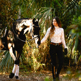 The Proper Fox Ladies Grey Horse Sun Shirt