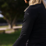 The Proper Fox Black Mockneck