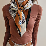 The Proper Fox Bits & Reins Silk Scarf